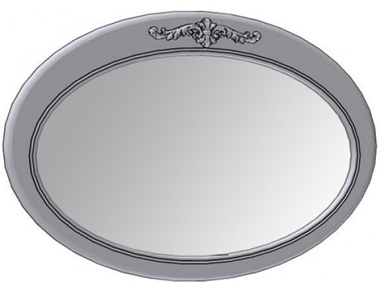 Зеркало овальное горизонтальное Палермо