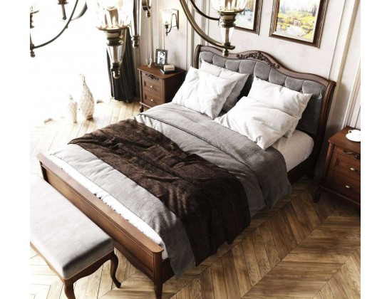 Ліжко двоспальне (високе узніжжя) Палермо