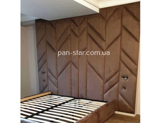 Мягкая стеновая панель Кровать Амаранти 2