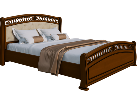 Кровать (ткань+радуга) Доминик