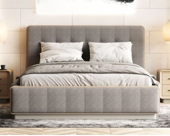 Кровать двуспальная на цоколе Модена