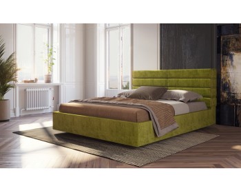 Мягкая двуспальная кровать Gera
