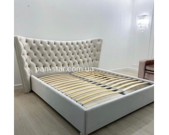 Мягкая двуспальная кровать  Аликанте