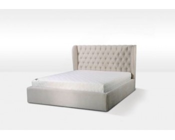 Мягкая двуспальная кровать Неаполь