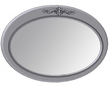 Зеркало овальное горизонтальное Палермо