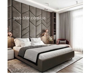Мягкая стеновая панель Кровать Лугано