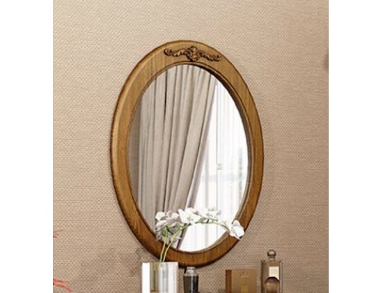 Зеркало овальное вертикальное Палермо